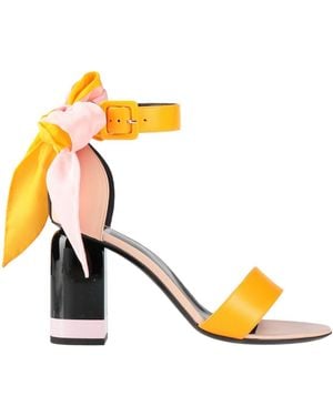 Pierre Hardy Sandals Leather - Metallic