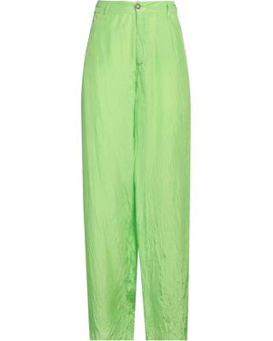 Jucca Trousers Silk - Green