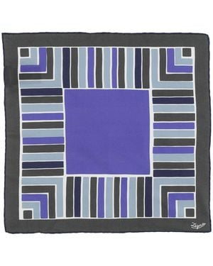ZEGNA Ties & Bow Ties Cotton, Silk - Blue