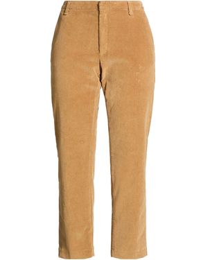 Haikure Camel Pants Cotton, Elastane - Natural