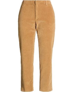 Haikure Camel Pants Cotton, Elastane - Natural