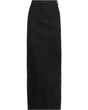 Mother Jupe En Jean - Noir