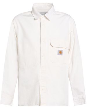 Carhartt Ivory Jacket Cotton - White