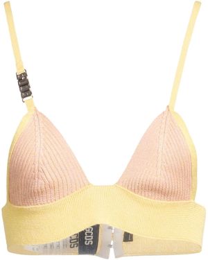 Gcds Pastel Top Viscose, Polyester - Natural