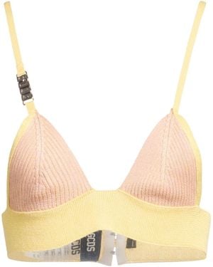 Gcds Pastel Top Viscose, Polyester - Natural