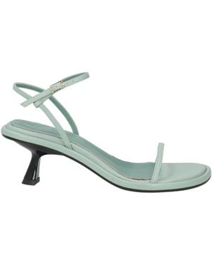 Souliers Martinez Sandals Leather - Green