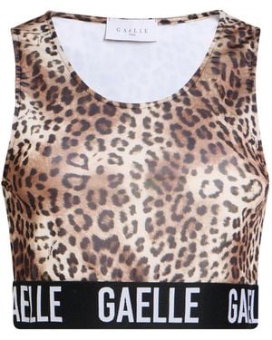Gaelle Paris Top Polyester, Elastane - Pink
