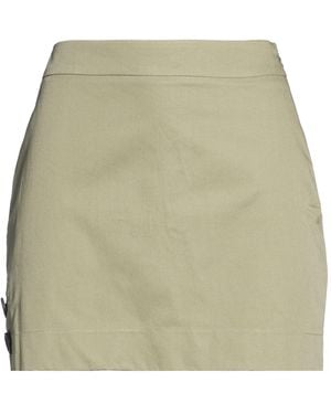 Roberto Collina Mini Skirt Cotton - Green