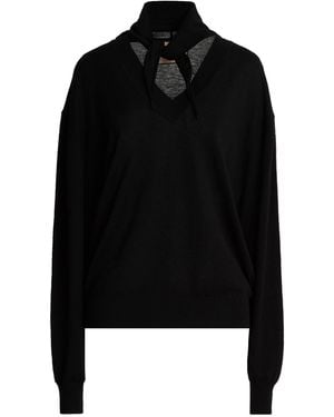 Plan C Sweater Cashmere, Silk - Black