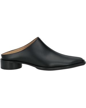 MM6 by Maison Martin Margiela Mules & Sabots - Noir