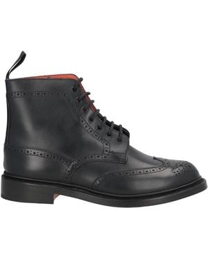 Tricker's Ankle Boots - Black