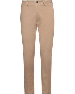 Low Brand Sand Trousers Cotton, Elastane - Natural