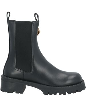 Versace Ankle Boots Leather - Black