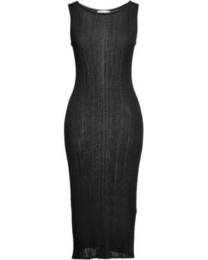 Majestic Filatures Vestito Midi - Nero