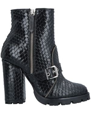 SCHUTZ SHOES Ankle Boots Leather - Black