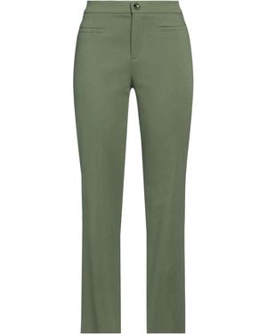 Diana Gallesi Pants Cotton, Viscose, Elastane - Green