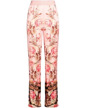 Blugirl Blumarine Pants Polyester, Elastane - Red