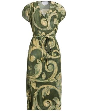 Kaos Midi Dresses - Green