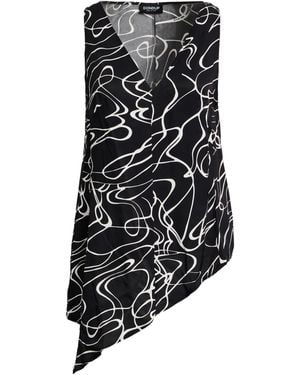 Dondup Top Viscose - Black