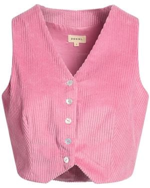 DONNI. Tailored Vest Cotton - Pink