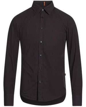 BOSS Shirt Cotton - Blue