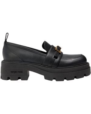 Sergio Rossi Loafers Calfskin - Black