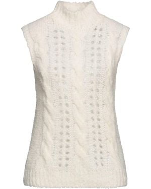 Douuod Turtleneck Alpaca Wool, Merino Wool, Polyester - Natural