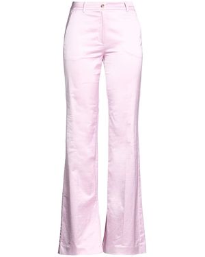Marella Lilac Pants Cotton, Polyamide, Elastane - Pink