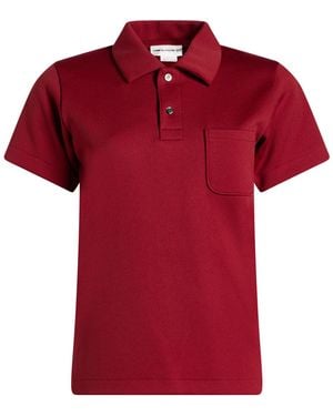 Comme des Garçons Polo Shirt Polyester - Red