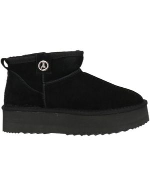 Patrizia Pepe Ankle Boots Leather - Black