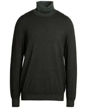 AROVESCIO Rollkragenpullover - Schwarz