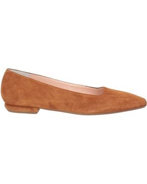 Rodo Ballet Flats - Brown