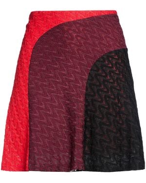 Missoni Mini Skirt Wool, Viscose - Red