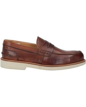 AGOSTINO DIANA Loafers Leather - Brown
