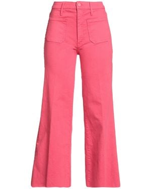Mother Jeans Cotton, Polyester, Elastane - Pink