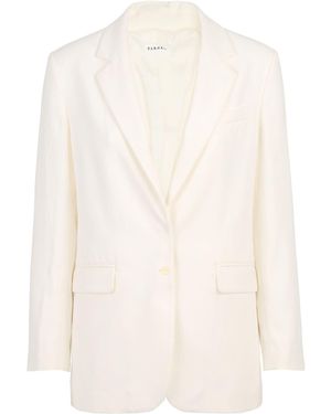 P.A.R.O.S.H. Blazer Viscose, Elastane - White