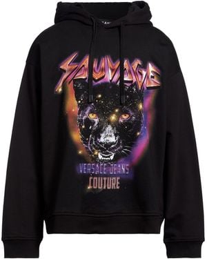 Versace Jeans Couture Sweatshirt Cotton, Elastane - Black