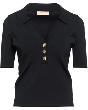Twinset Polo - Negro