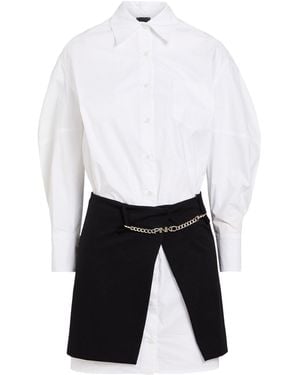 Pinko Vestito Corto - Bianco