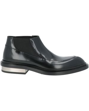 Jil Sander Ankle Boots Leather - Black