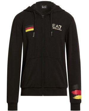EA7 Sweatshirt Polyester, Viscose, Elastane - Black