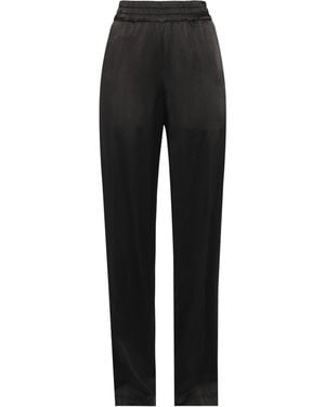 Dries Van Noten Trousers Cupro, Cotton - Black