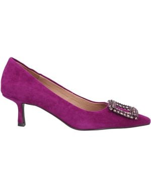 Bibi Lou Court Shoes - Purple