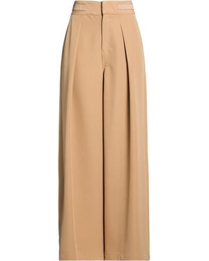 ERMANNO FIRENZE Pants Polyester, Elastane - Natural