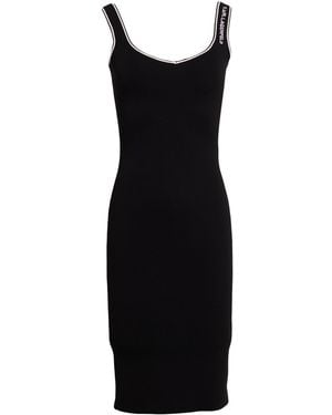 KARL LAGERFELD Midi Dress - Black