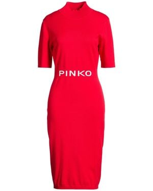 Pinko Midi Dresses - Red