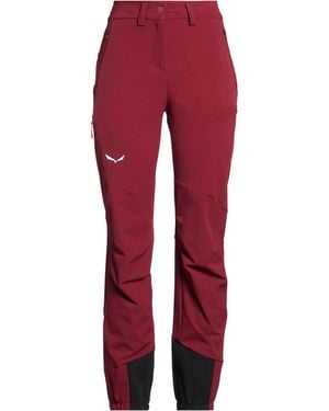 Salewa Pantalone - Rosso
