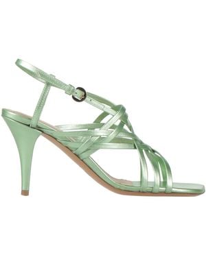 Dries Van Noten Sandals Leather - Green