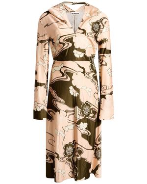 Jil Sander Midi Dress - Natural