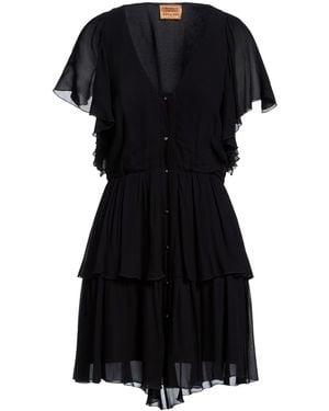 ALESSIA SANTI Mini Dress Viscose - Black